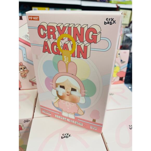 POP MART x CRYBABY Crying Again Vinyl Plush Blind Box